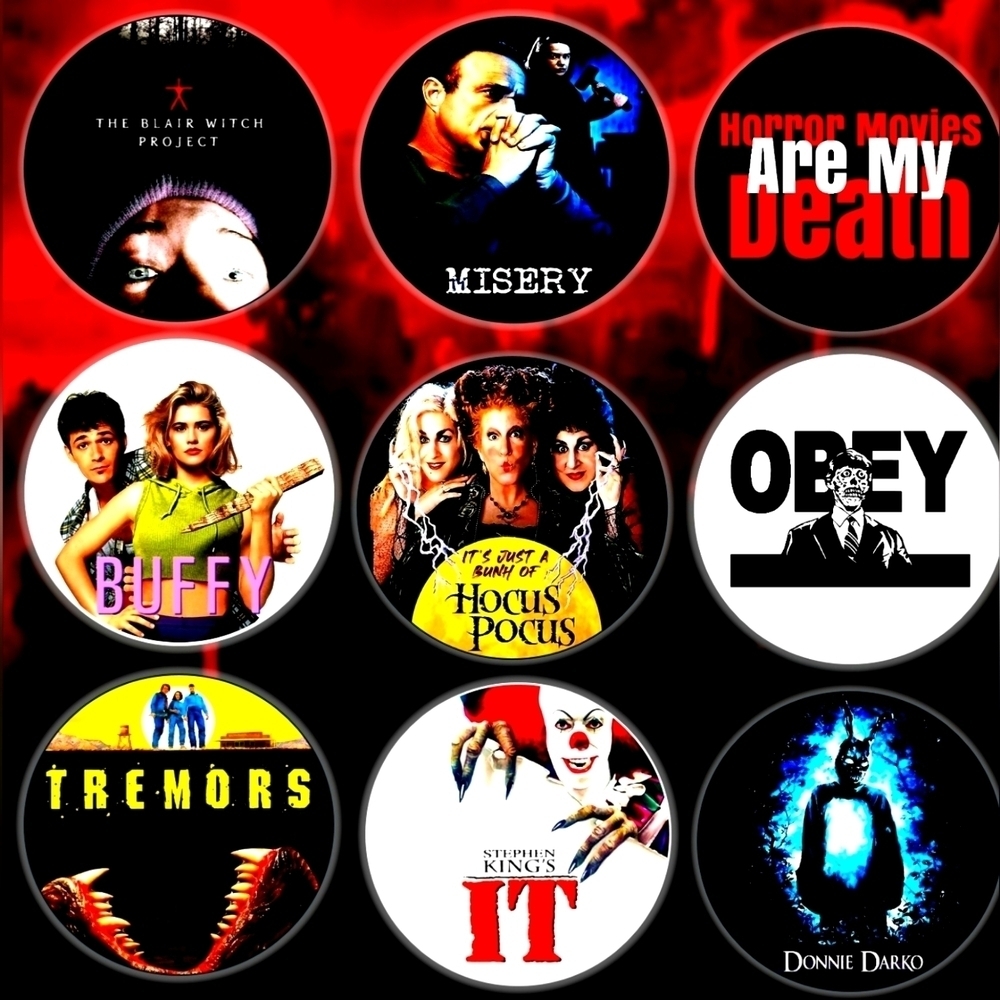 Classic Horror Magnets Buffy The Vampire Slayer It Clown